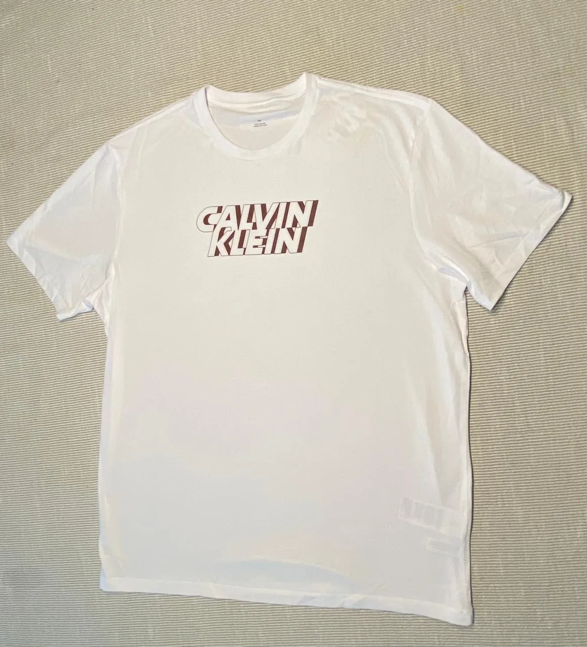 Camiseta Calvin Klein basica blanca
