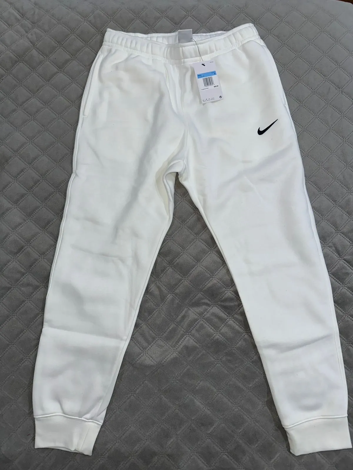 Sudadera nike blanca bota cerrada (s)