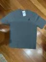 Camiseta gris oscuro Jordan Embroidered Jumpman