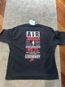 Camiseta Jordan negra grafica
