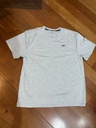 Camiseta reebok deportiva gris claro