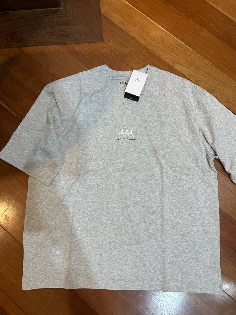 Camiseta Graphic Oversized Crew - blanco (m)