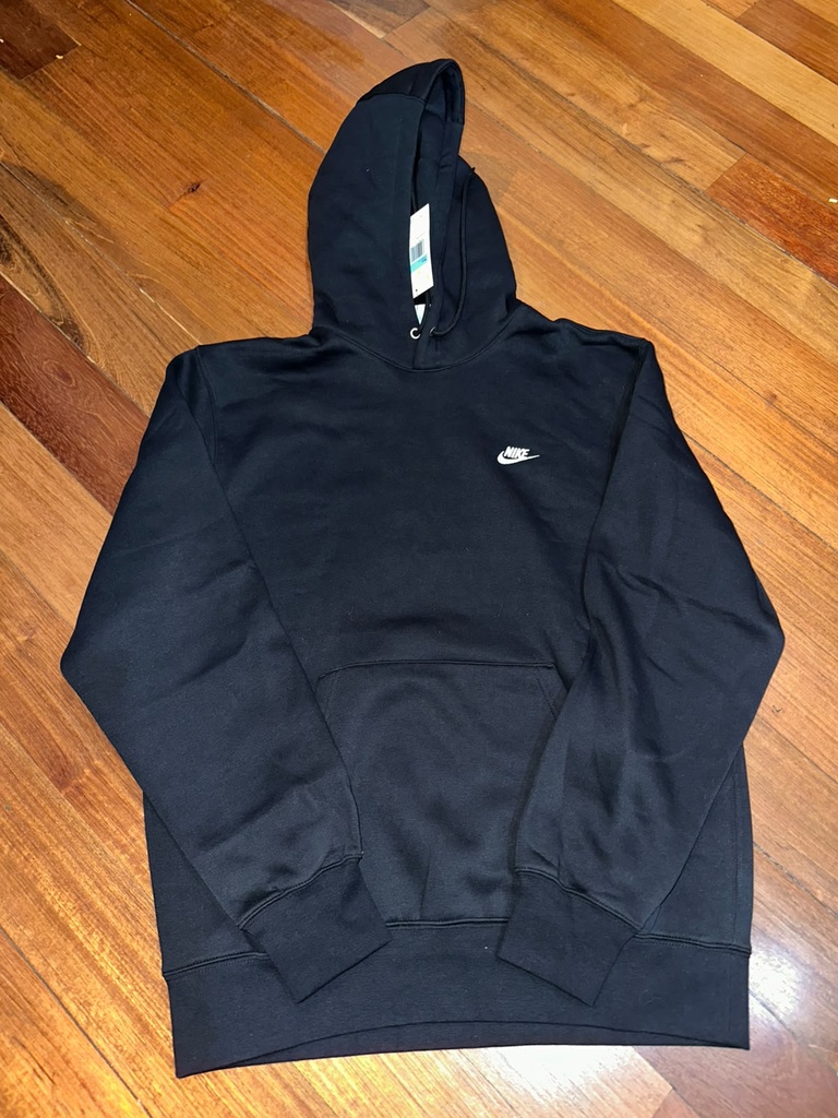 Hoodie Nike Club Negro (m)